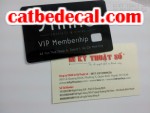In thẻ nhựa giá rẻ, in thẻ VIP, in thẻ thành viên giá rẻ tại TPHCM